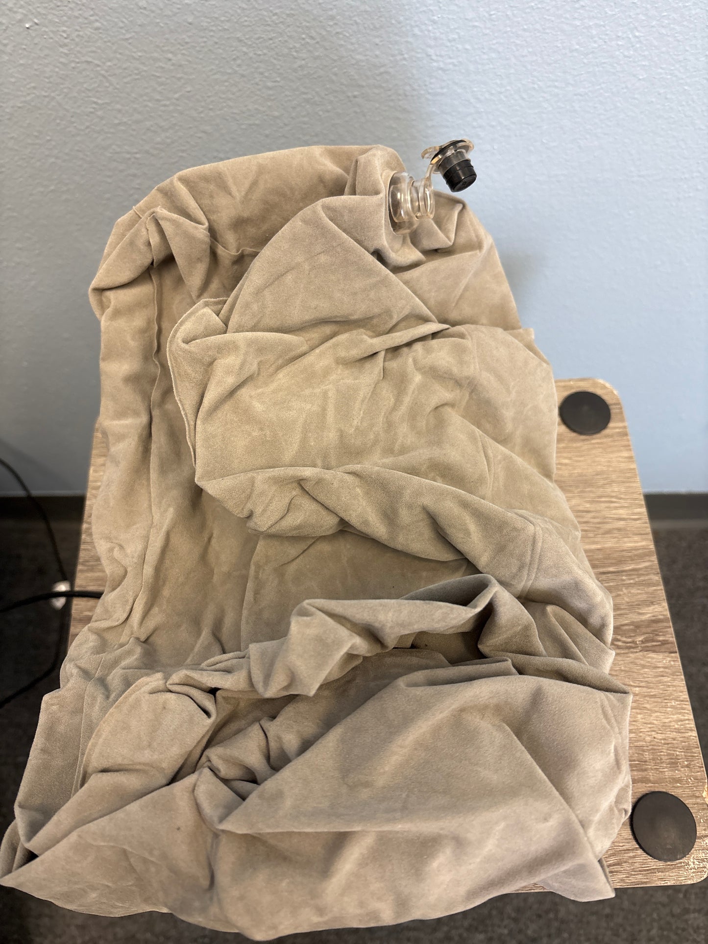 Inflatable Travel Foot Rest Pillow, Kids Airplane Bed