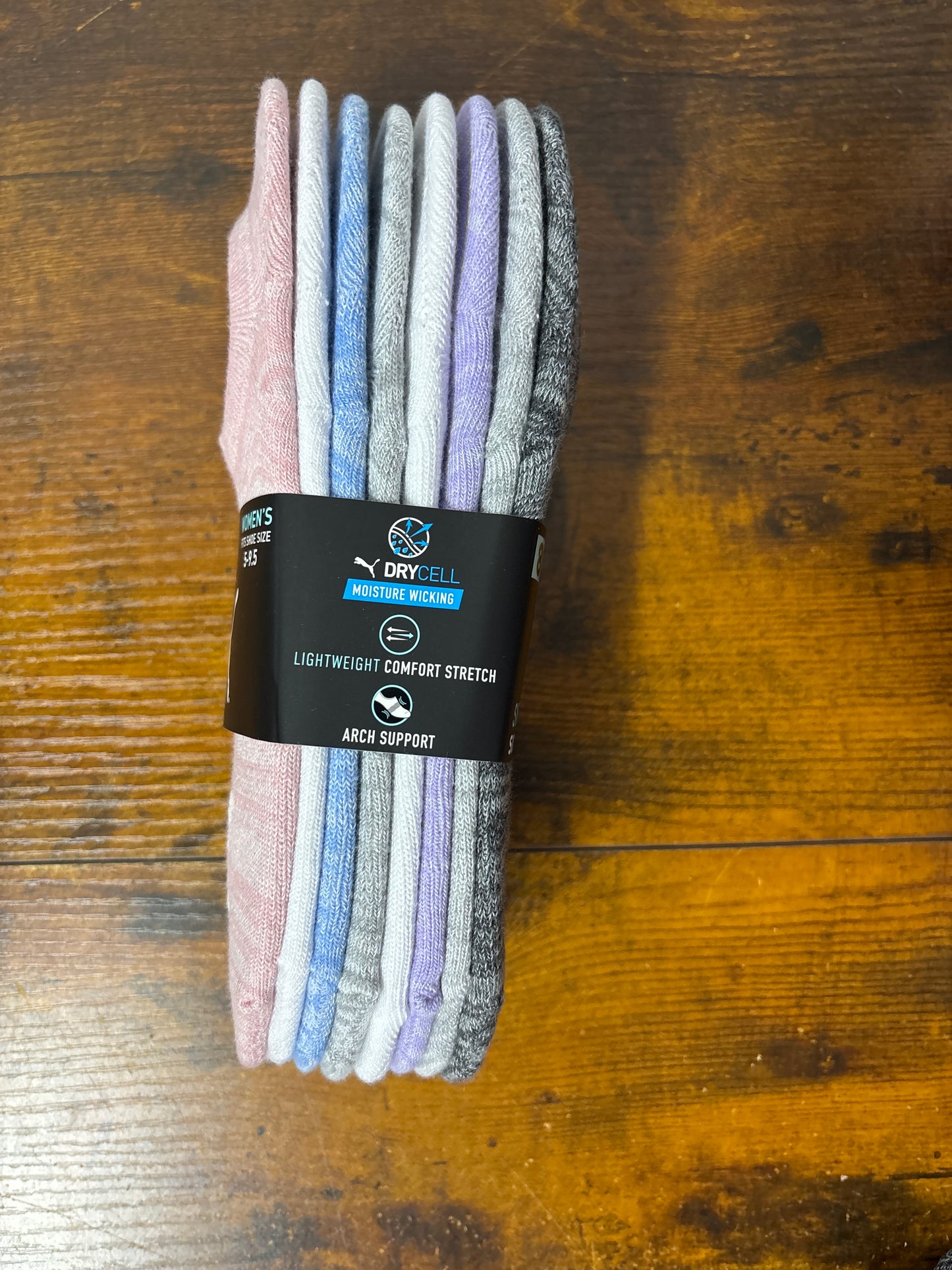 Puma kit meias women's 8 pair