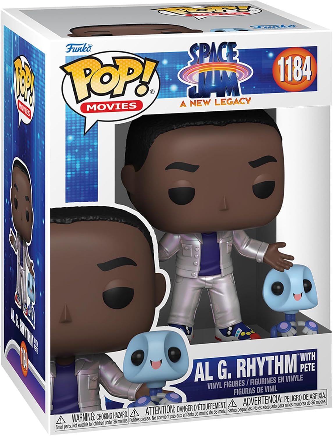 Funko Space Jam: A New Legacy AI G. Rhythm with Pete Vinyl Figure
