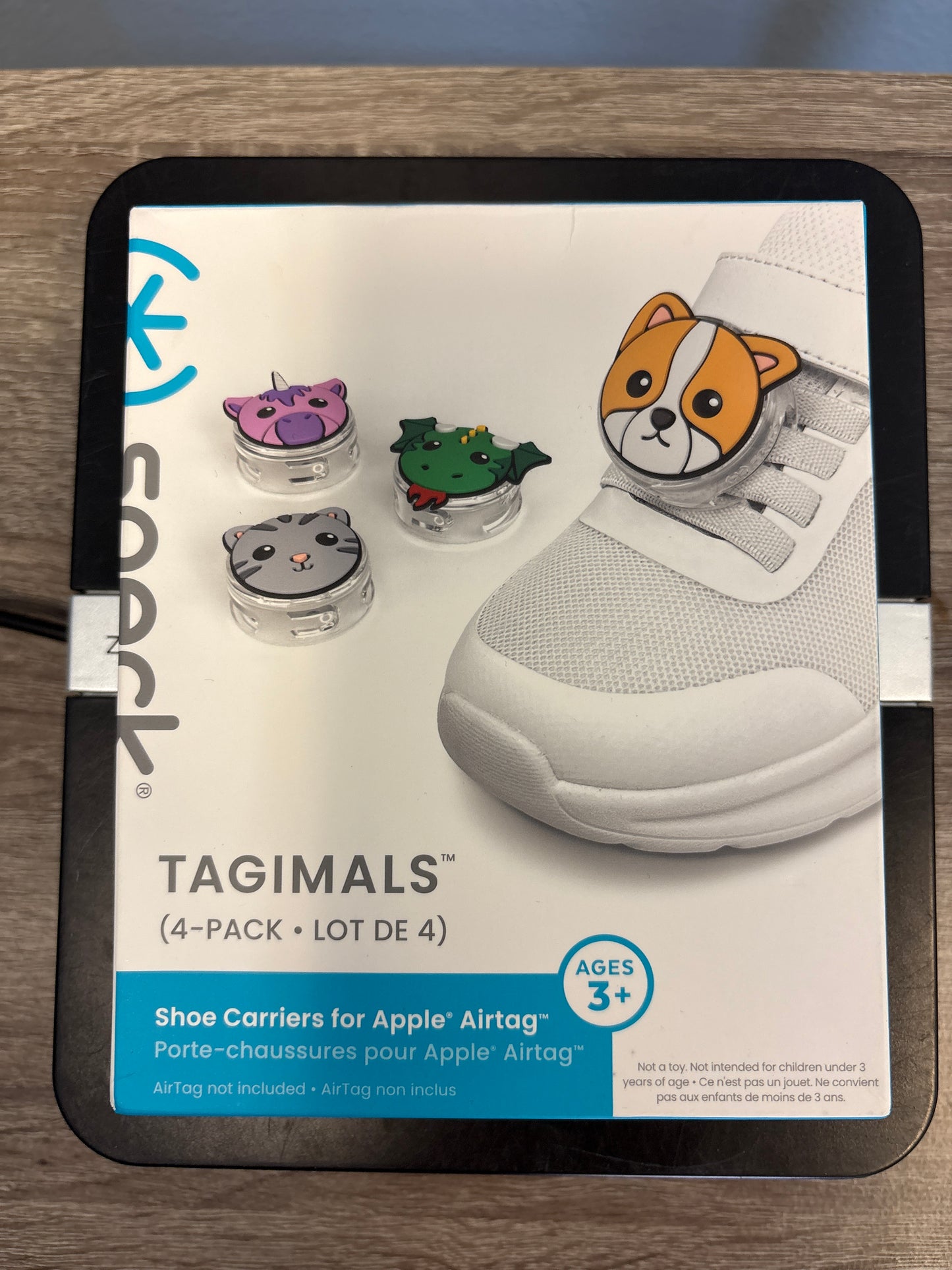 Tagimals Apple AirTag Holder Pack of 4