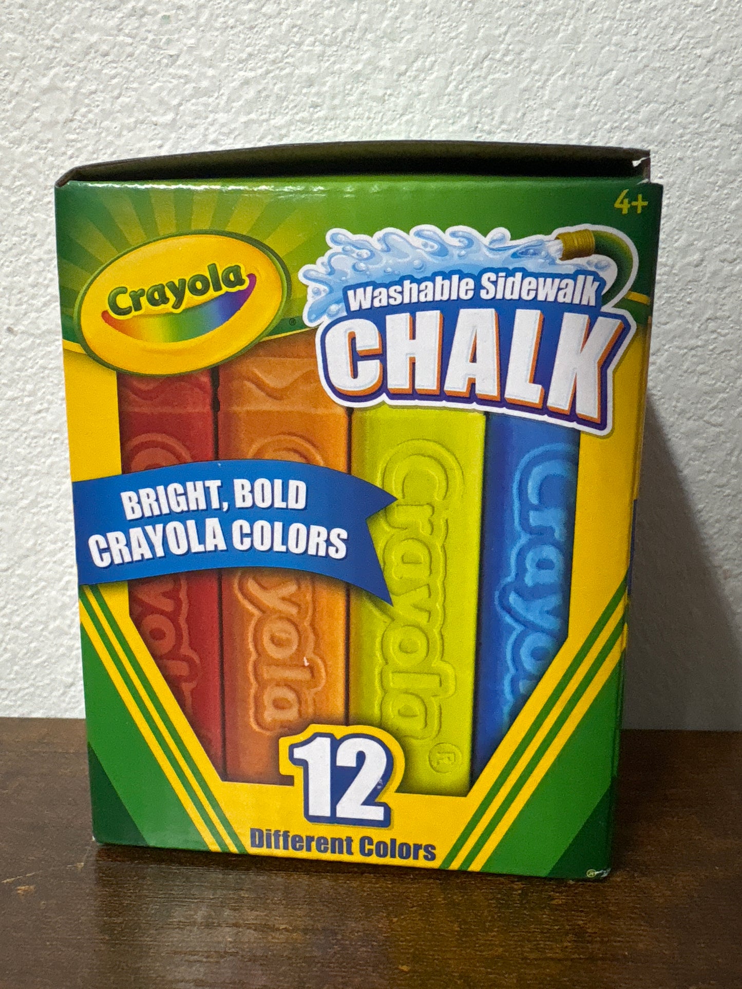 Crayola washable sidewalk chalk - Giz para chão
