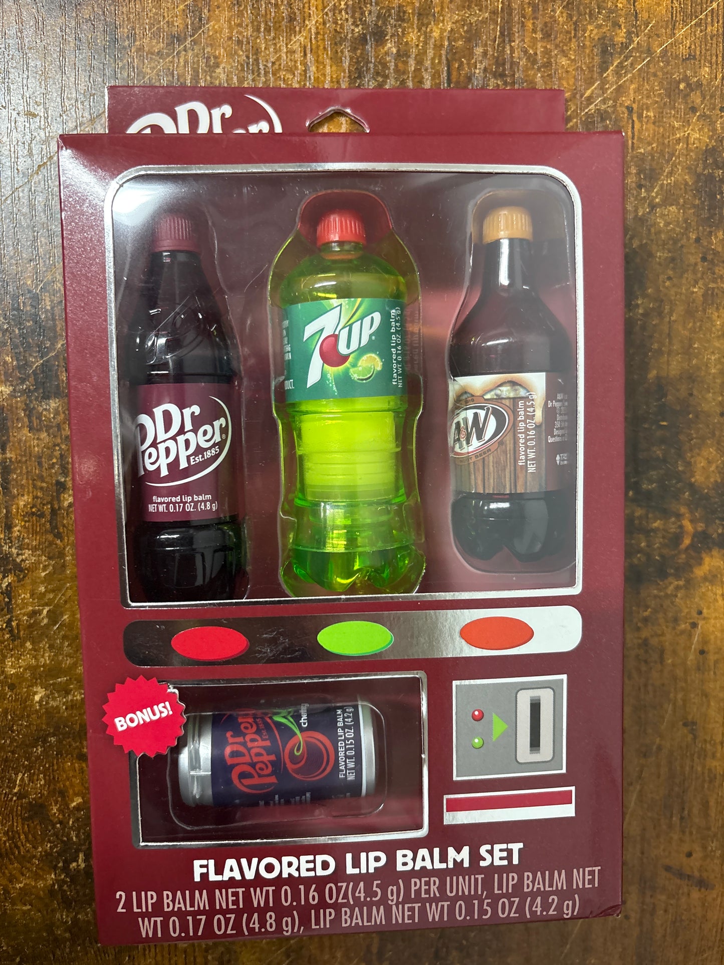 Dr Pepper Flavored lip balm set