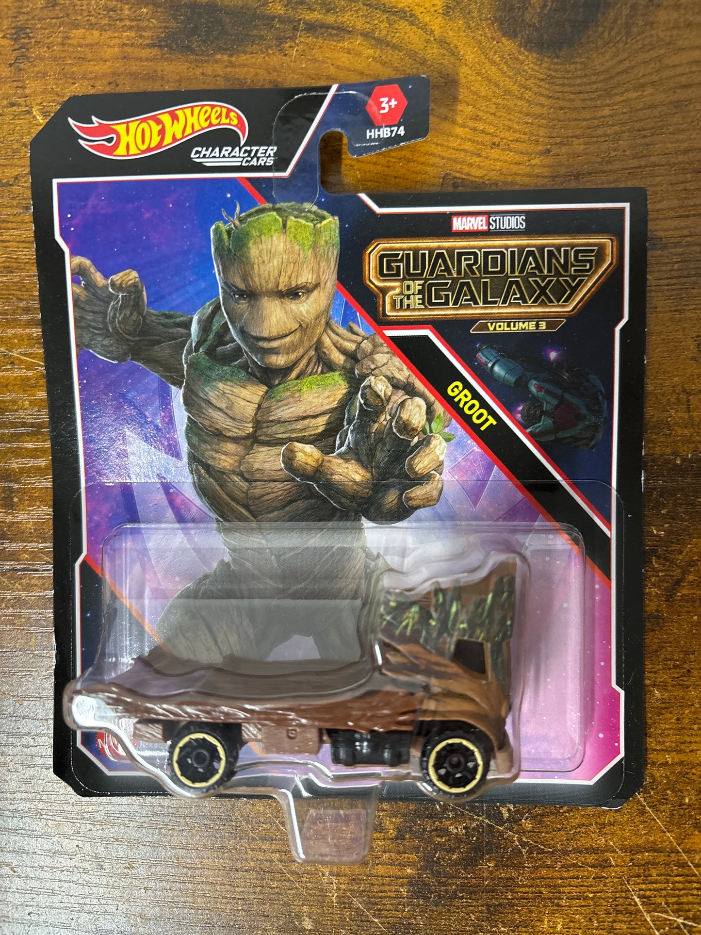 Hot wheels guardians of the galaxy Groot