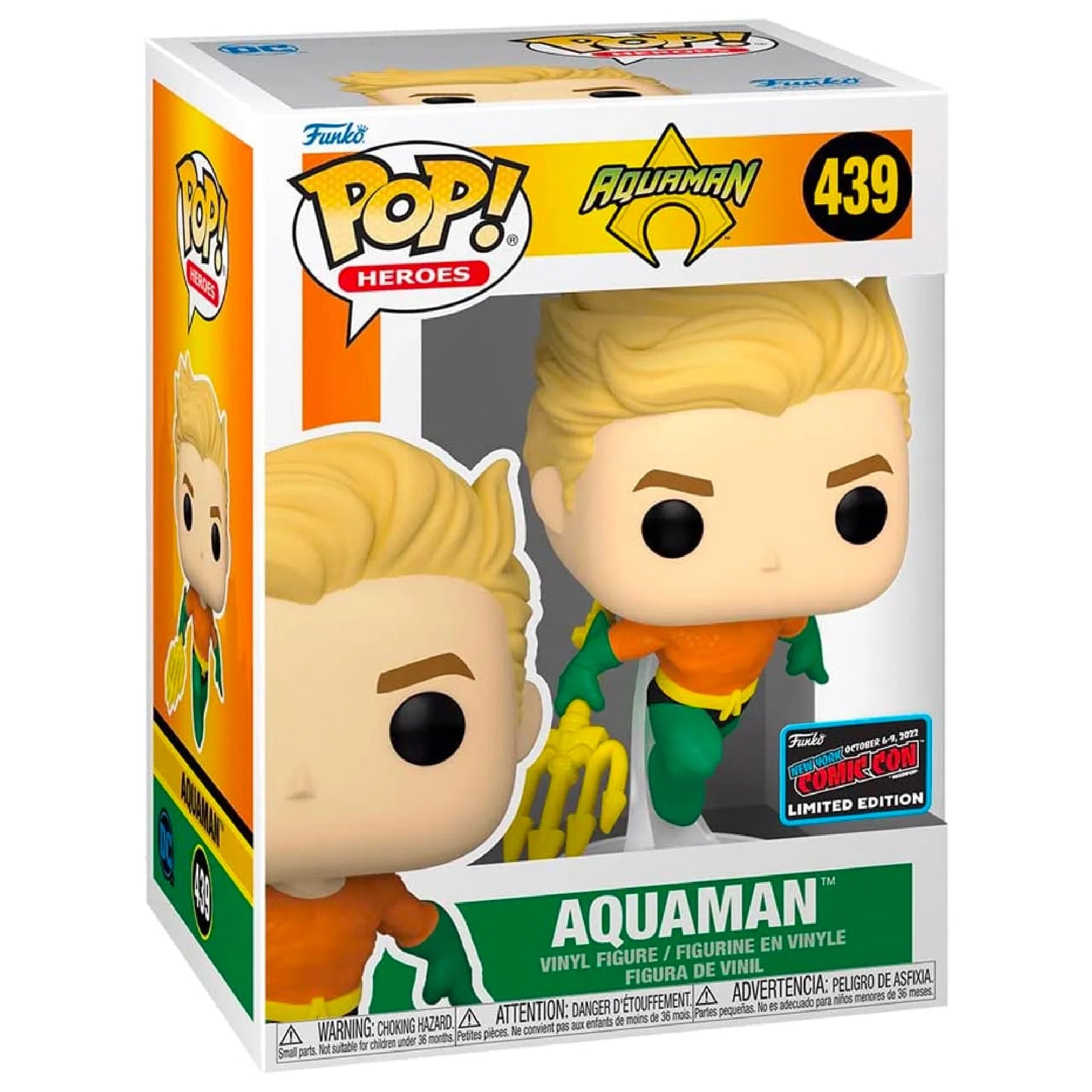 Funko POP! Heroes: Aquaman #439 "Aquaman" - 2022 Fall Convention
