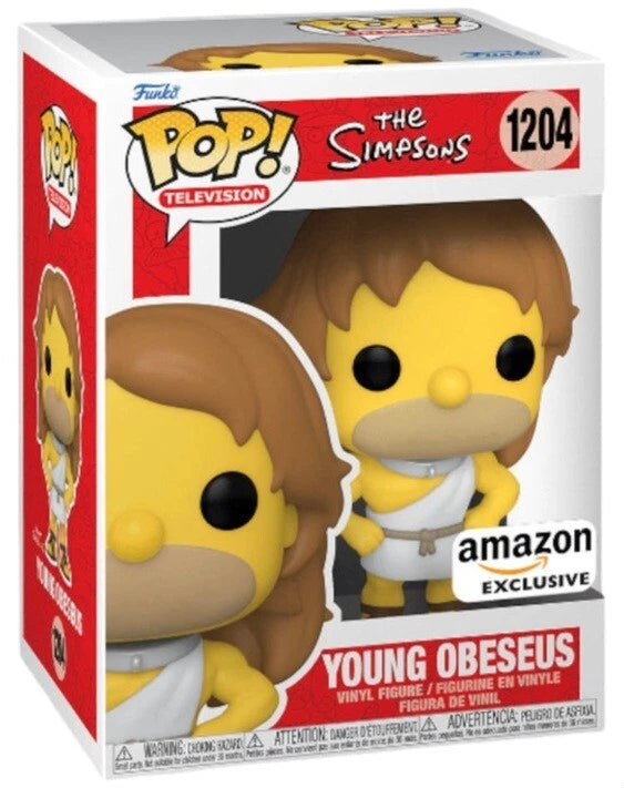 Funko Pop! The Simpsons - Young Obeseus Homer Amazon Exclusive #1204
