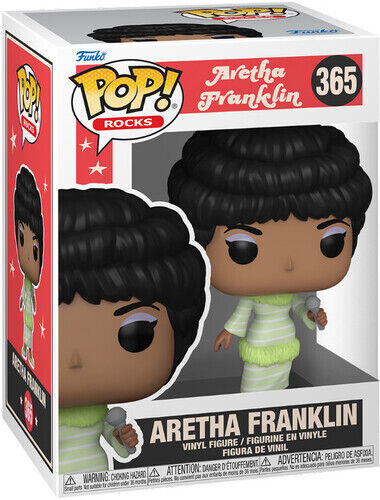 FUNKO POP! ROCKS: Aretha Franklin (Green Dress) 365