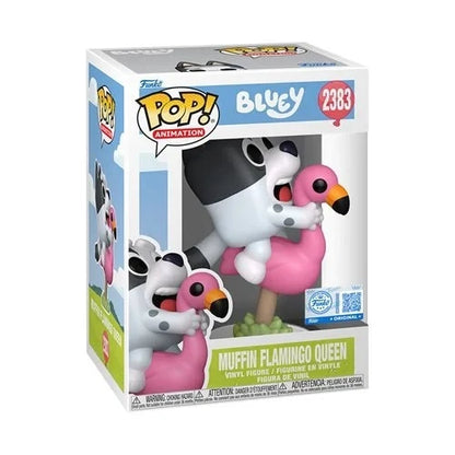 Funko Pop! Bluey Muffin Flamingo Queen Vinyl Figure