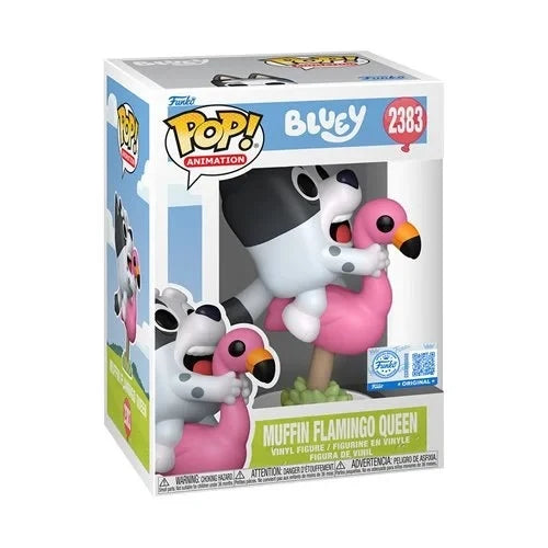 Funko Pop! Bluey Muffin Flamingo Queen Vinyl Figure