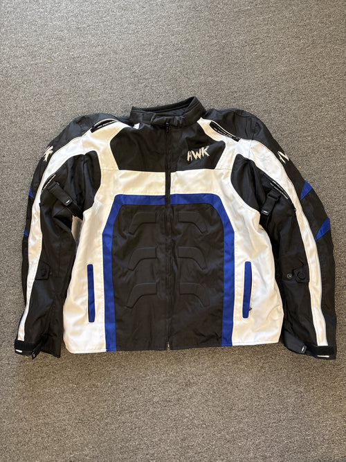 HWK Spyder Motorcycle Jacket 4XL blue