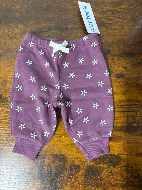 Carter’s tam 3 meses pants calça moletom