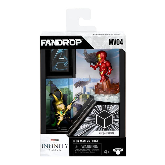 Fandrop Marvel Iron Man Vs Loki Wave 1 Figure 2 Pack