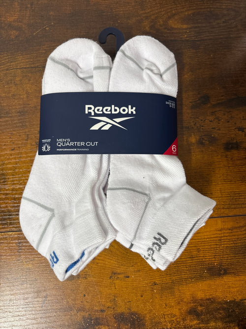 Reebok kit meia 6 pairs men's