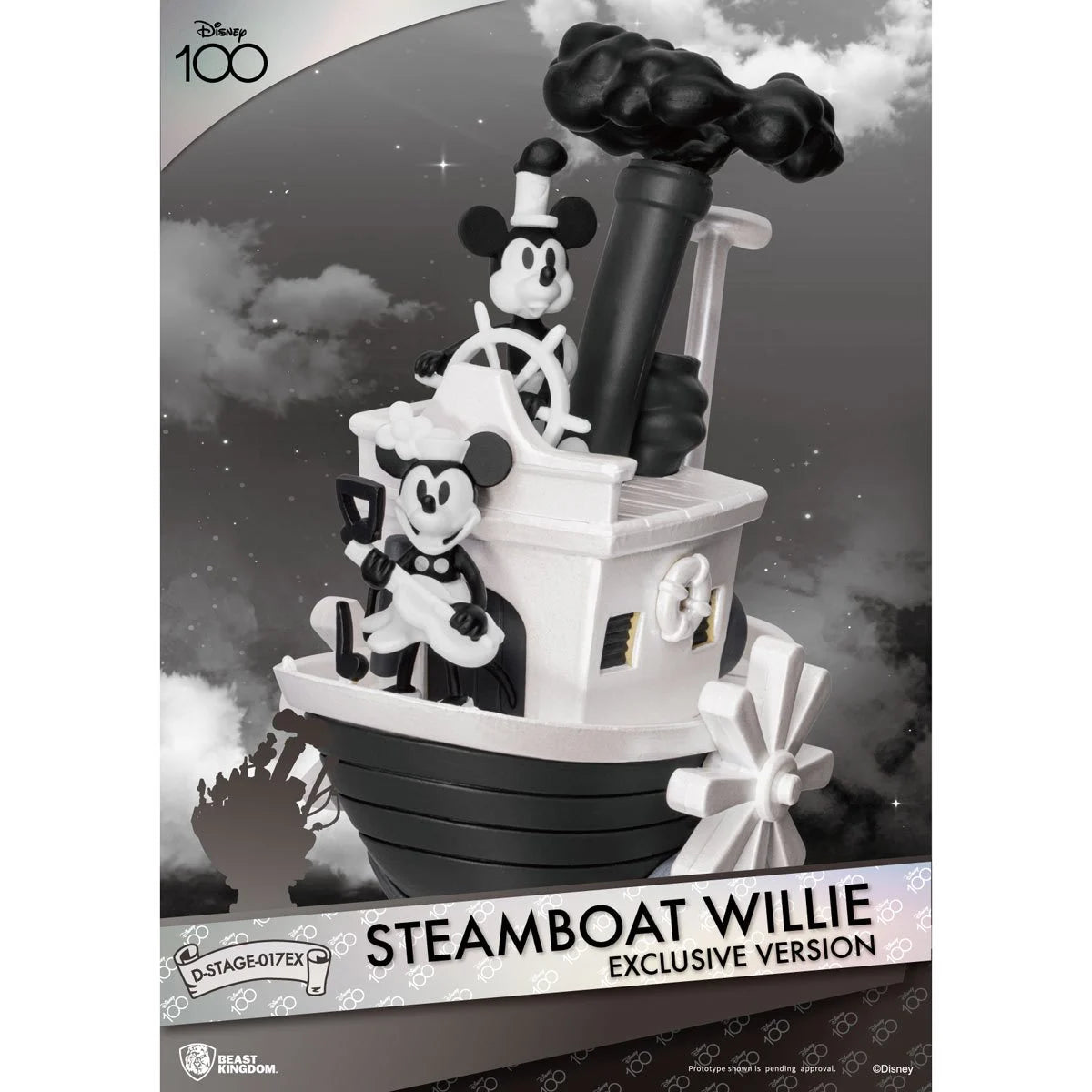 Steamboat Willie Mickey Mouse DS-017EX D-Stage Exclusive Version Statue