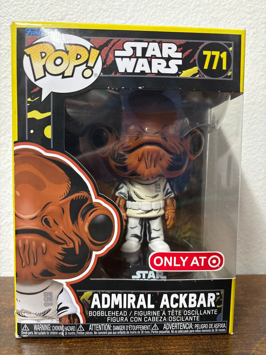 Funko Star Wars admiral ackbar