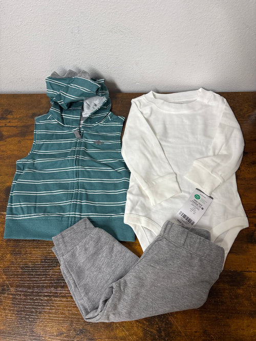 Pack 3pcs  Carter’s tam 9 meses