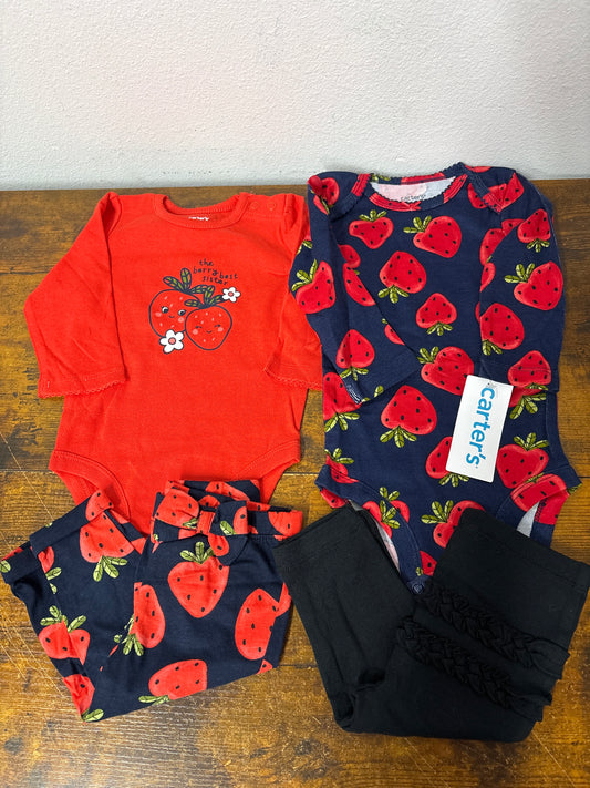 Carter’s tam 6 meses 4 pcs