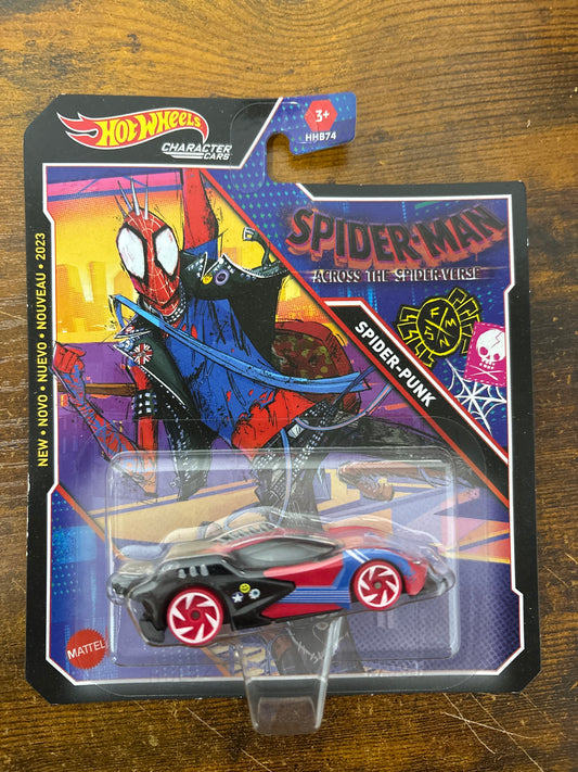 Hot wheels spider-punk
