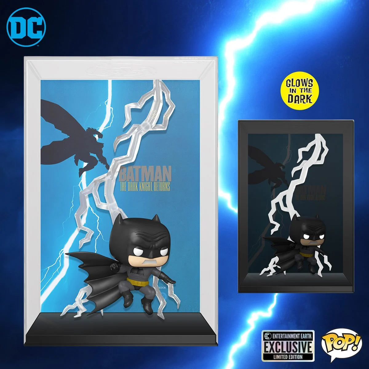 Batman: The Dark Knight Returns Glow-in-the Dark Funko Pop! Comic Cover Figure #16