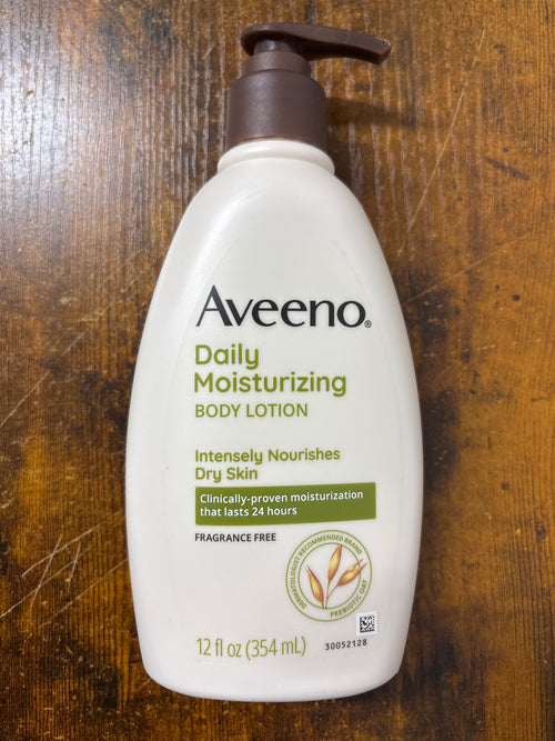 Aveeno daily moisturizing