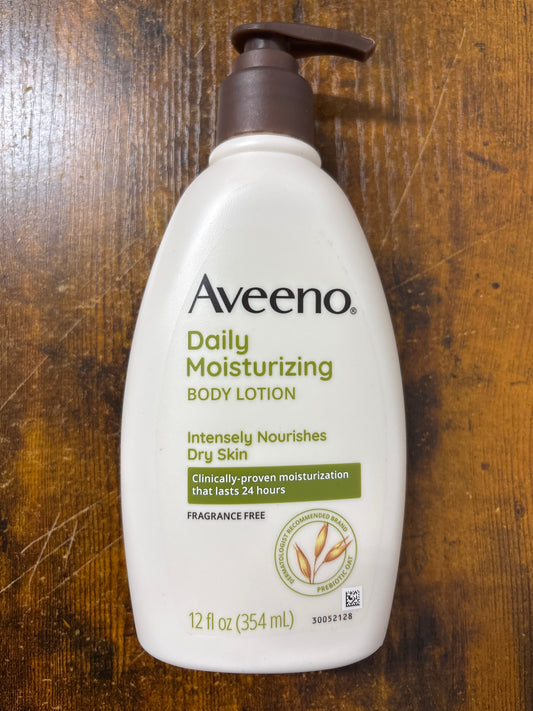 Aveeno daily moisturizing