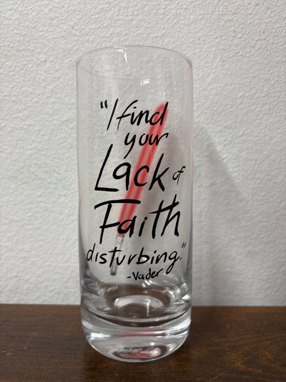 Star wars 2 drinking glasses