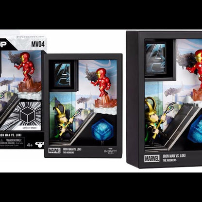 Fandrop Marvel Iron Man Vs Loki Wave 1 Figure 2 Pack