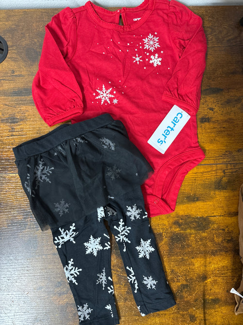 Carter’s set tam 9 meses 2pcs