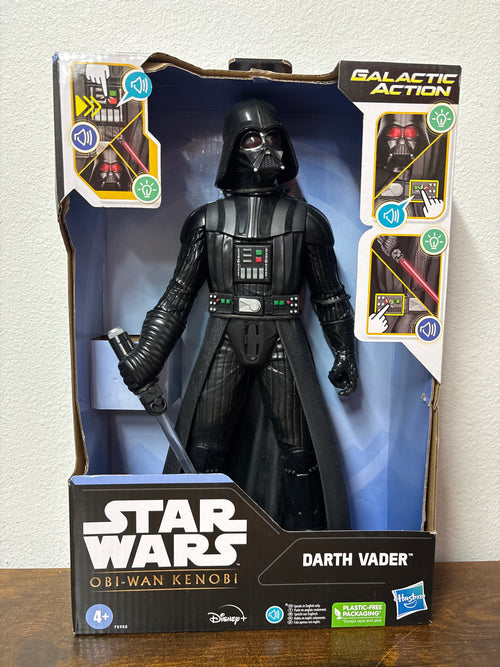 Star Wars Galactic Action Obi-wan Kenobi Darth Vader