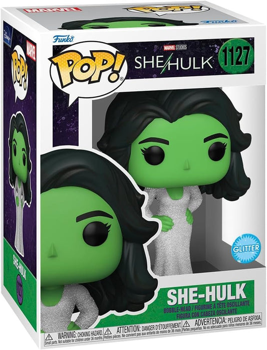 Funko Pop! Marvel: She-Hulk - She-Hulk in Gala Dress with Glitter