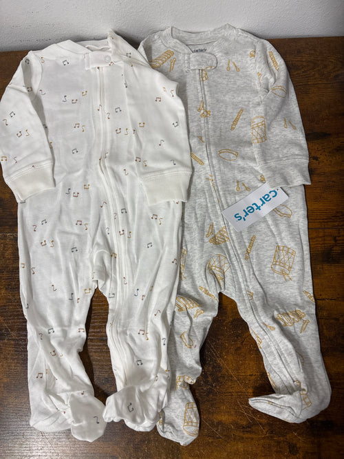 Carter’s set macacão TAM 9 meses 2pcs