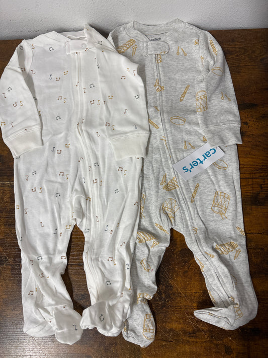 Carter’s set macacão TAM 9 meses 2pcs