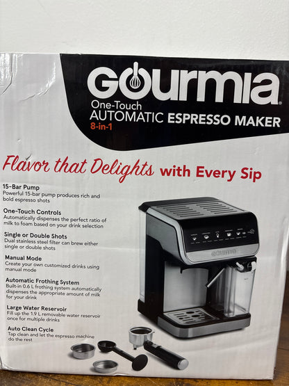 Gourmia one touch automatic espresso maker