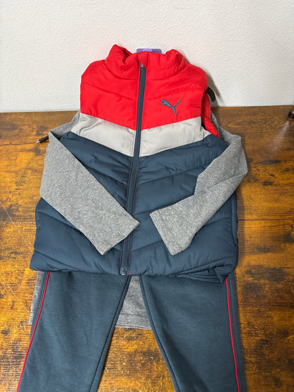 Puma kids set tam 5/6 anos 3pcs