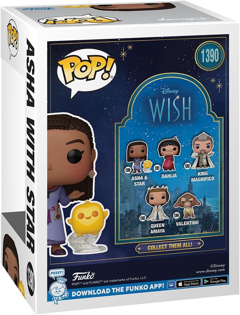 Funko Pop! & Buddy Disney: Wish - Asha with Star