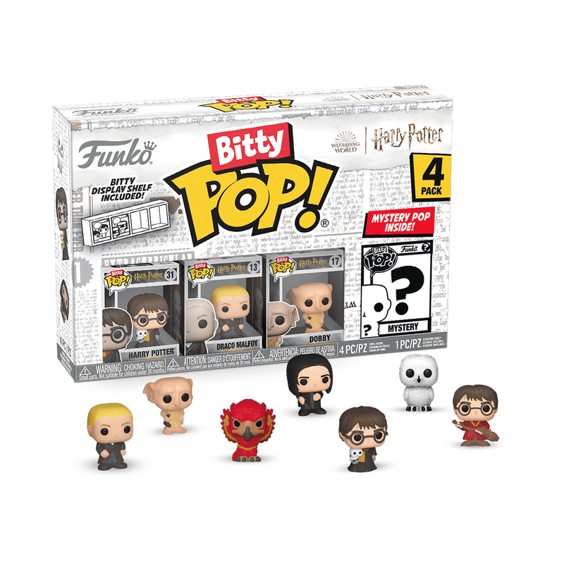 Funko Bitty Harry P 4pk Standard Size Pack of 1