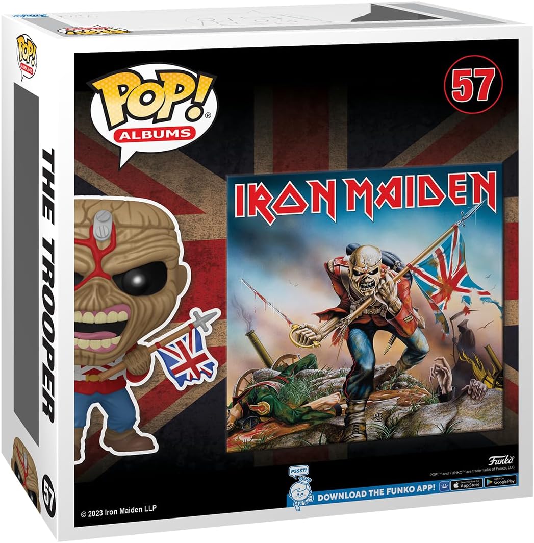 Álbuns Funko Pop!: Iron Maiden - The Trooper