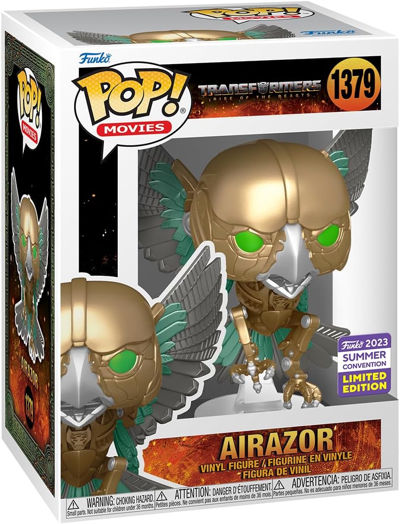 Funko Pop! Movies: Transformers Rise of The Beasts - Airazor, 2023 Summer Convention Exclusive