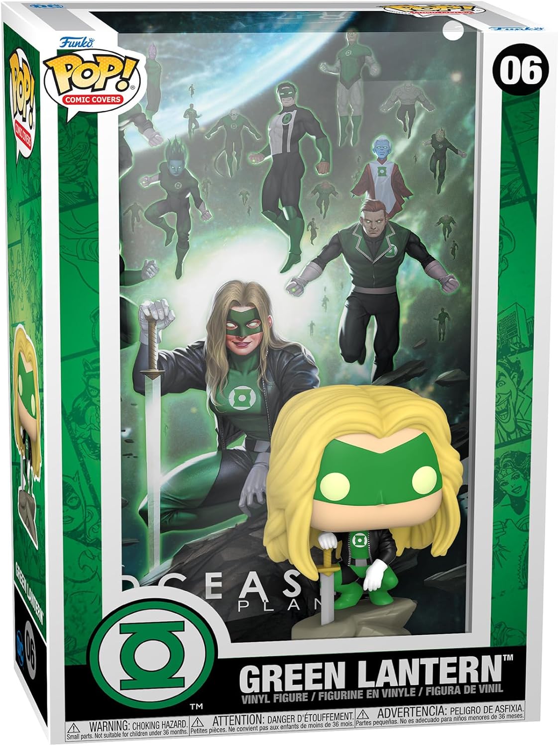 Funko Pop! Capa de quadrinhos DC: Dceased - Lanterna Verde