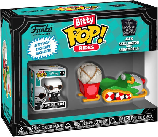 Funko Pop! Bitty Ride: The Nightmare Before Christmas - Jack with Snowmobile