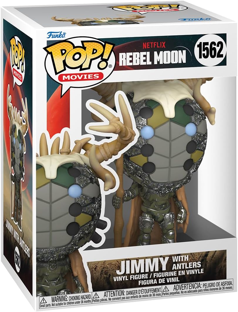 Funko Pop! Movies: Netflix - Rebel Moon, Jimmy with Antlers