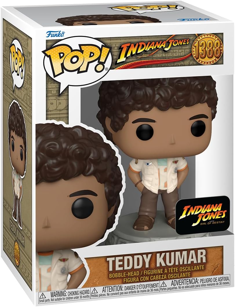 Funko Pop! Movies: Indiana Jones and The Dial of Destiny - Teddy Kumar