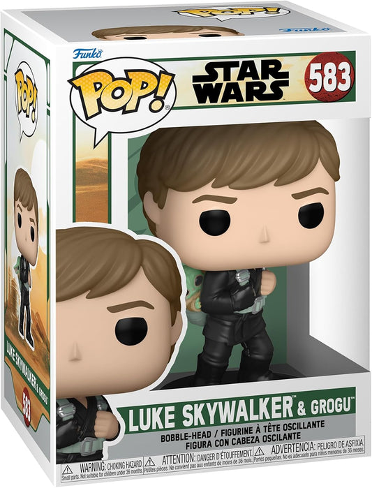 Funko Pop! Star Wars: The Book of Boba Fett - Luke Skywalker & Grogu Training