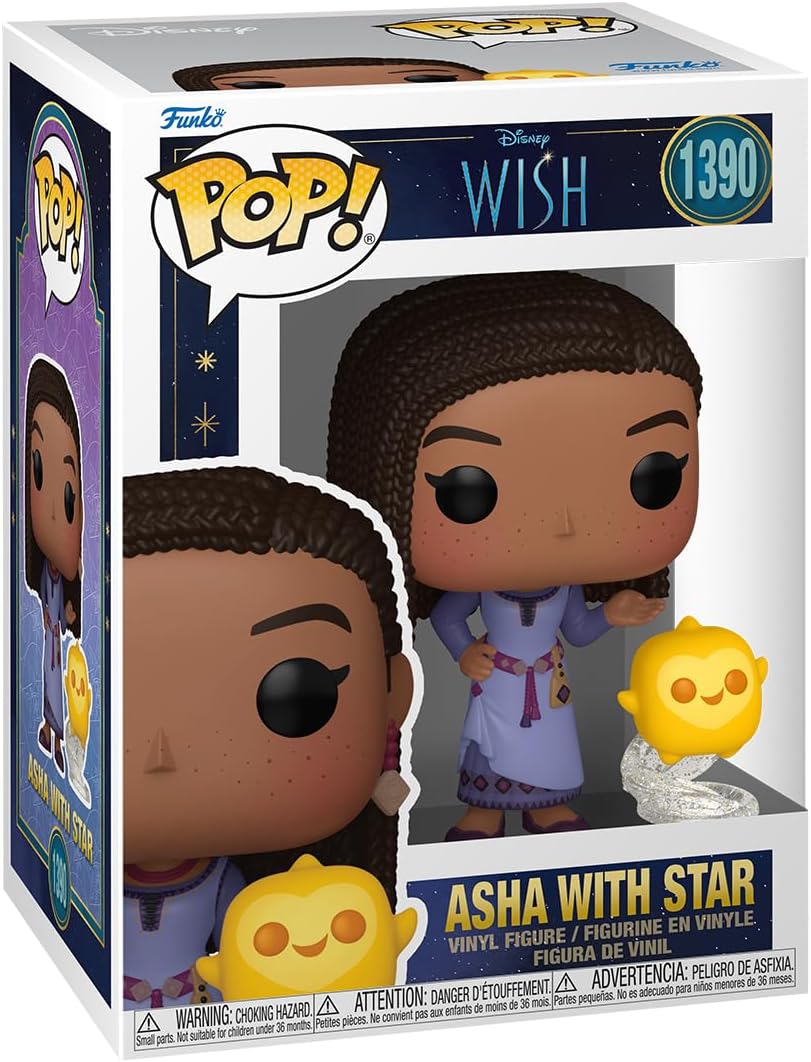 Funko Pop! & Buddy Disney: Wish - Asha with Star