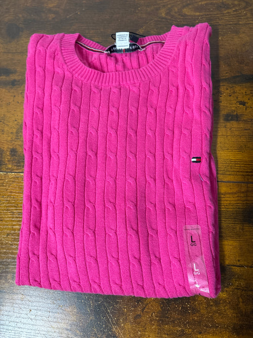 Tommy Hilfiger suéter manga curta TAM L feminino