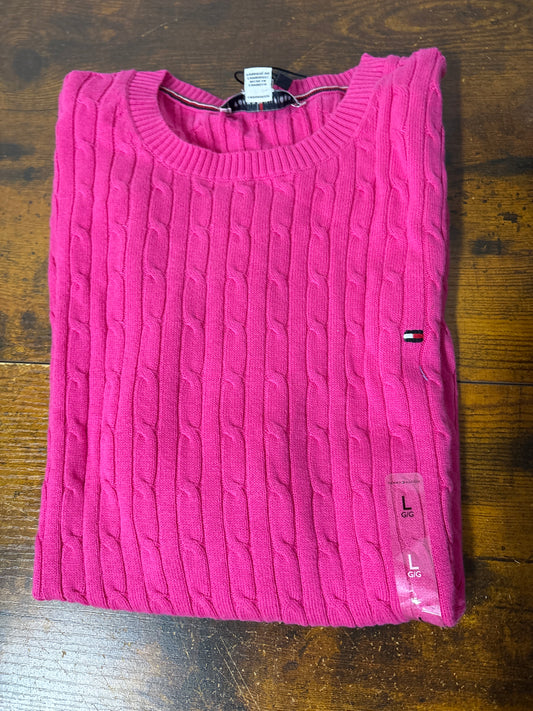 Tommy Hilfiger suéter manga curta TAM L feminino