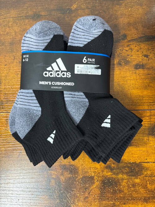 Adidas kit meias men's cushioned 6 pares