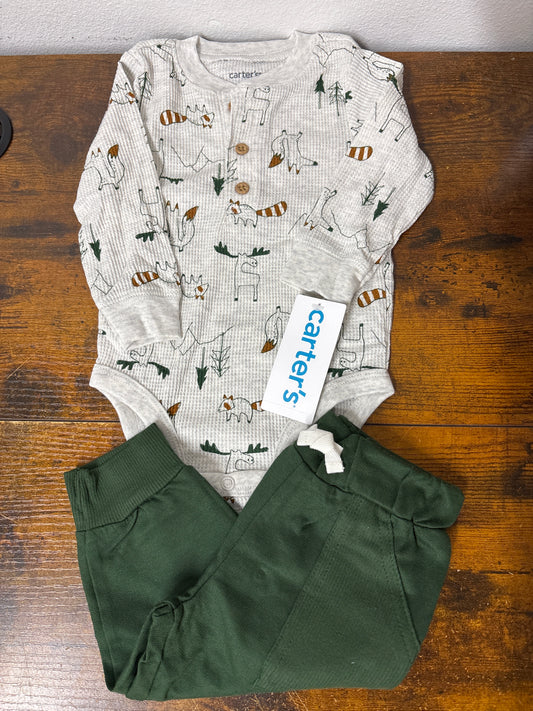 Carter’s set tam 6 meses 2pcs