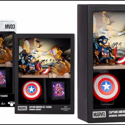 Fandrop Marvel Captain America Vs Thanos Figure 2 Pack