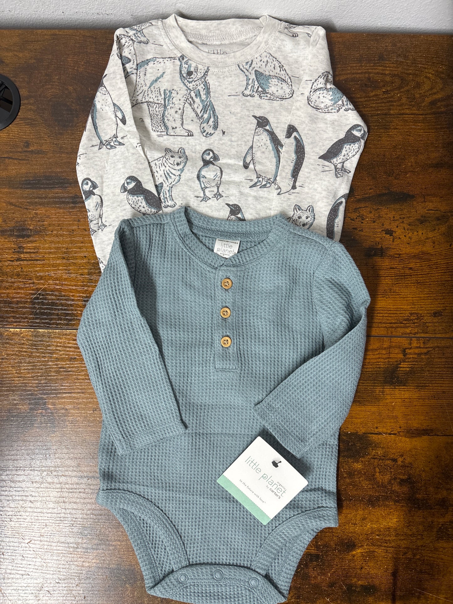 Carter’s set body 2 pcs long sleeve
