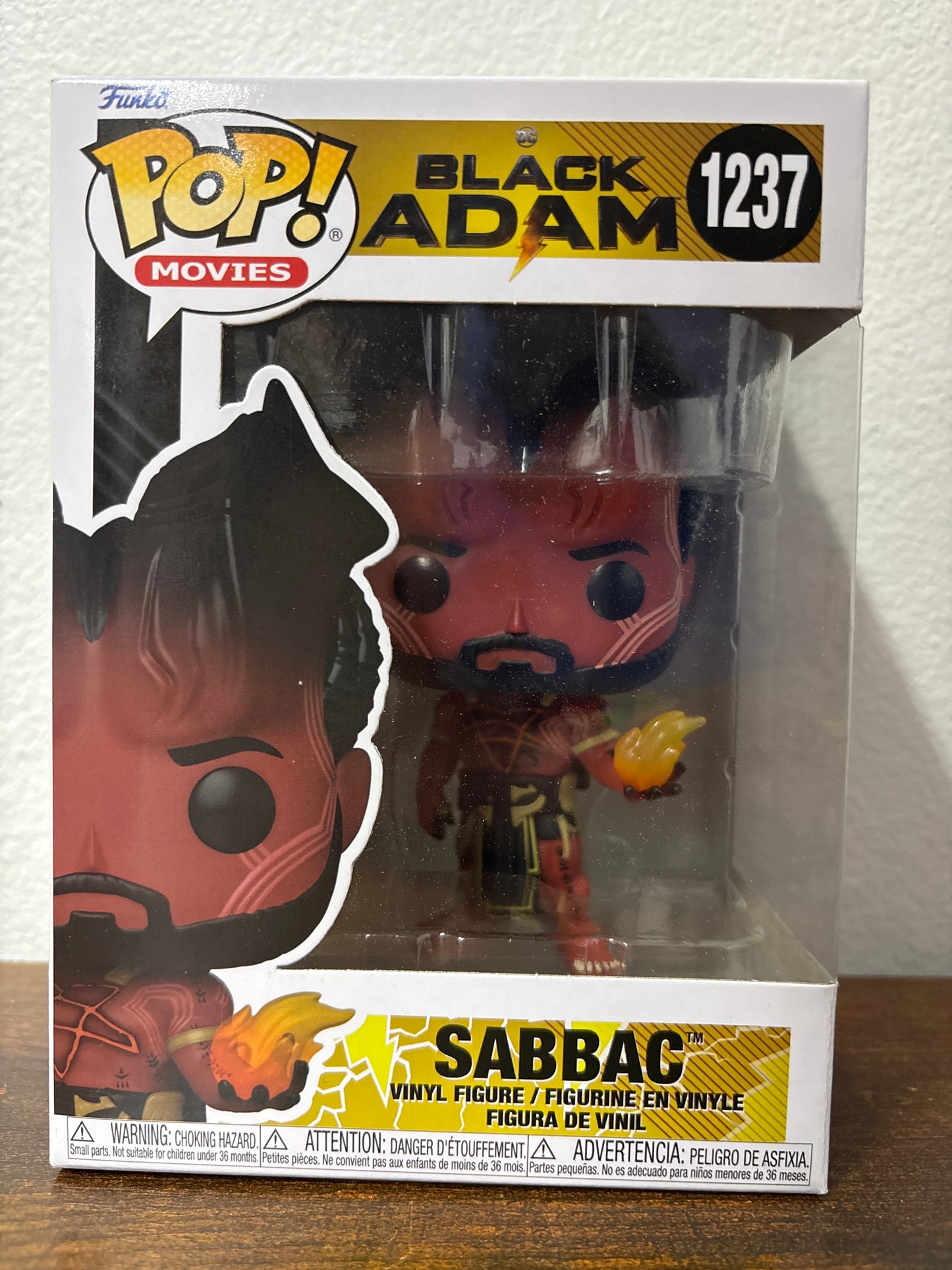 Funko black Adam Sabbac